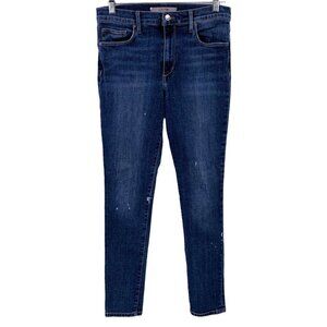 Joe's Paint Splatter Medium Wash Skinny Jeans Size 28